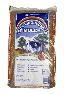 Cedar Mulch 3 cu. ft. Bag - Mulch